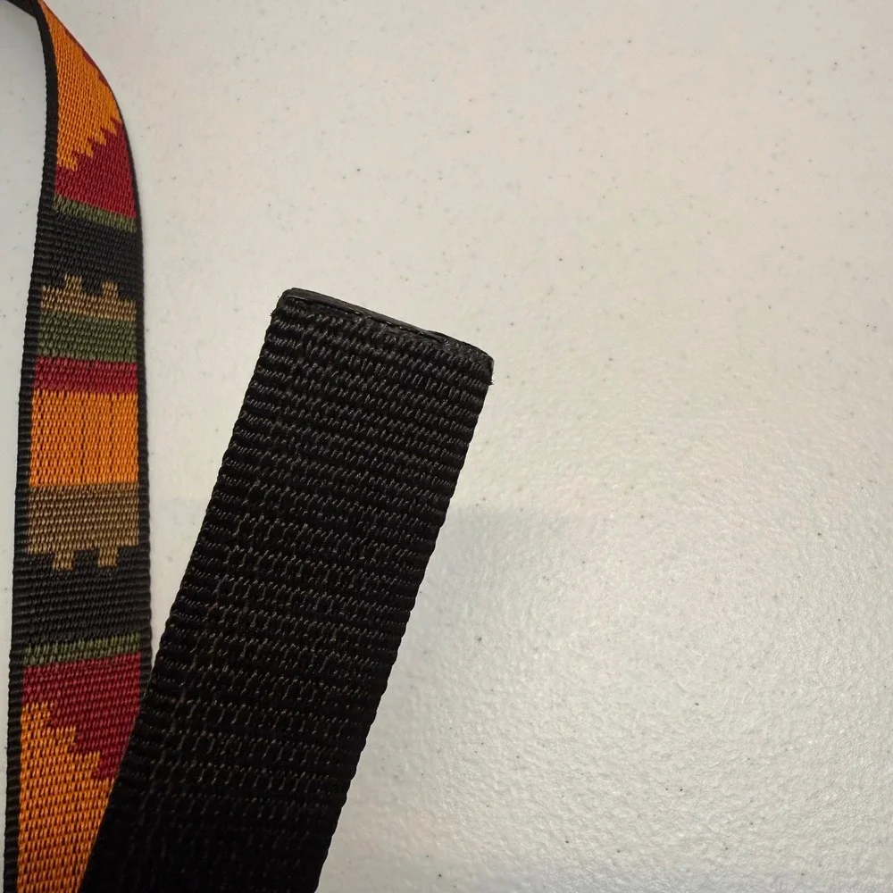 Bison Designs Aztec Print Belt Medium Southwestern Western Gorpcore